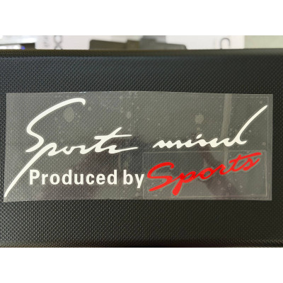 Наклейка на авто Спортивна Sports mind